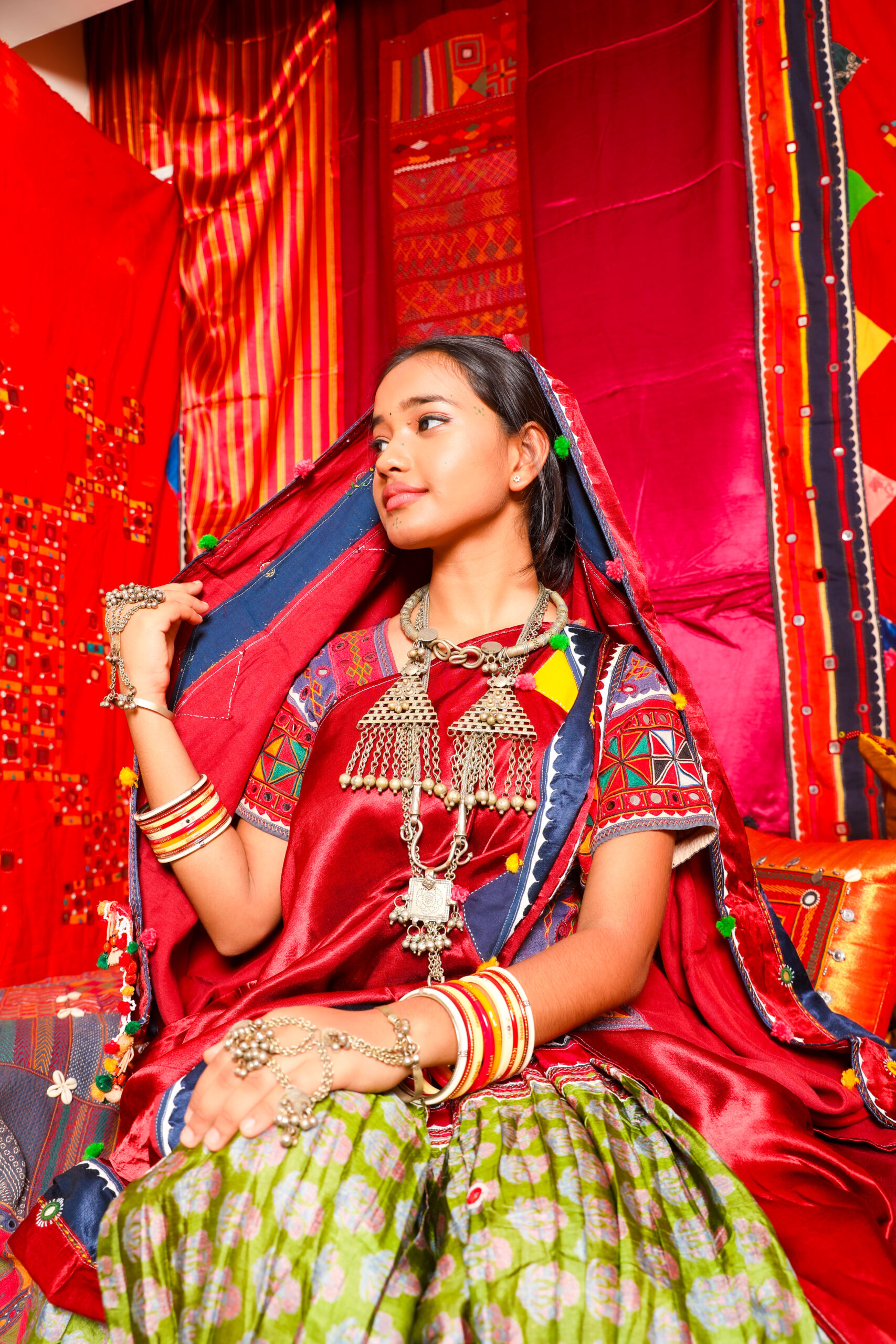 printed silk & mashroo (1)