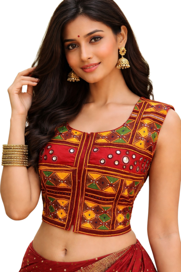 peno handcrafted gormaati embroidered blouses