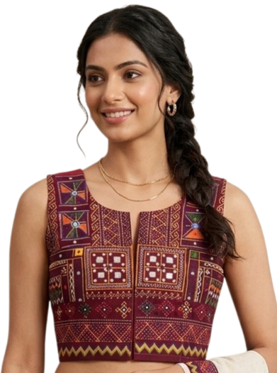 peno handcrafted gormaati embroidered blouses